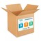 Idl Packaging 9 in x 9 in x 9 in Shipping Box, Kraft, Corrugate, Single Wall, 200#, 10 PK B-999-10 - alternate 1